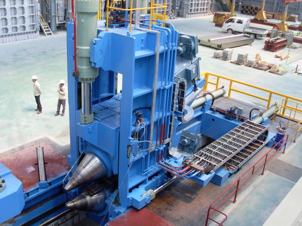 Ring rolling mill KAL-7000 Made in Korea